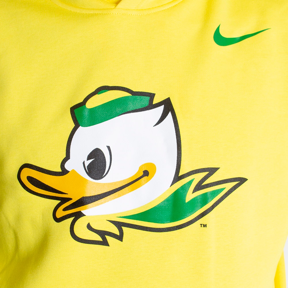Fighting Duck, Nike, Club Cotton, Hoodie